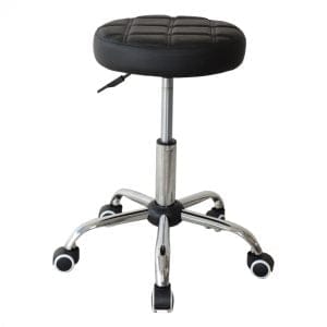 VDD Sattelhocker ergonomisch - Barbierhocker - Tabouret - höhenverstellbar - Rückenlehne kippbar und - VDD World