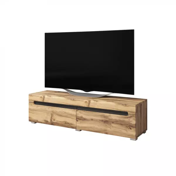 TV-Schrank TV-Schrank Taylor Design 140 cm braune Holzstruktur - VDD World